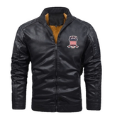 AVIREX Cold Steel Moto Jacket Vintage Leather, Stand Collar, Urban Warrior Cut