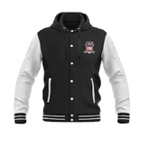 Avirex Legend Varsity Mens Hooded Leather Bomber Jacket Moto-Street Icon