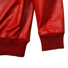 Chi-Town Collector Red Leather Jacket