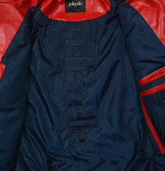 Chi-Town Collector Red Leather Jacket