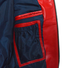 Chi-Town Collector Red Leather Jacket