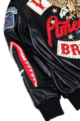 American Bruiser Plush Black Jacket