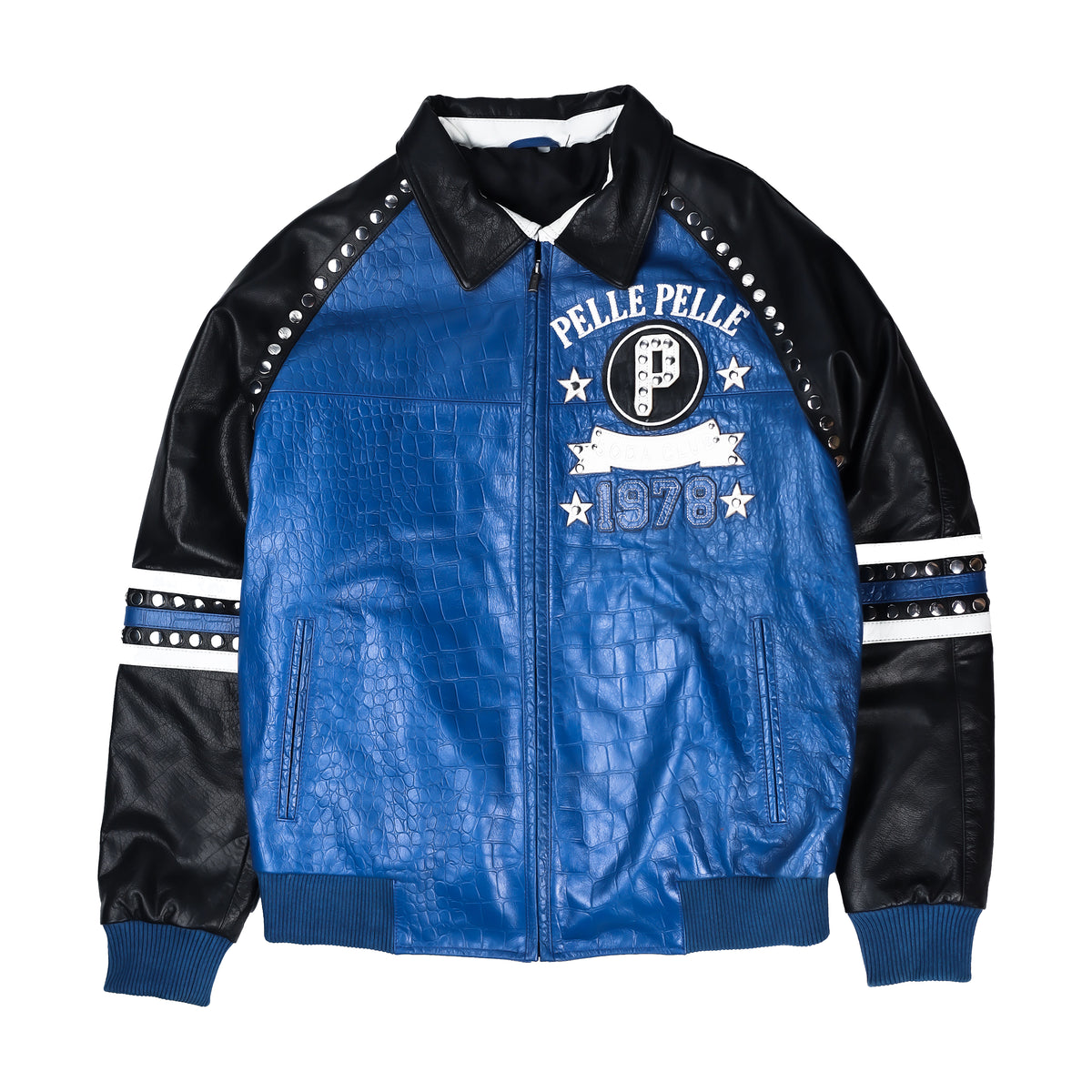 Blue Soda Club Leather Jacket